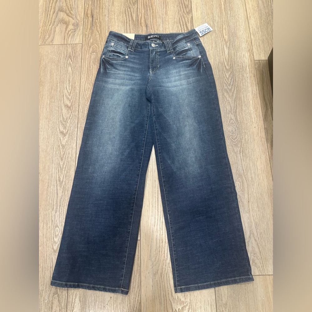 Blue Spice. Dark Wash Flare Jeans. Size 3